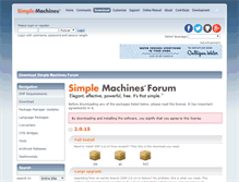 Tablet Screenshot of download.simplemachines.org
