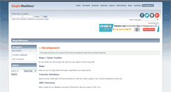 Desktop Screenshot of dev.simplemachines.org