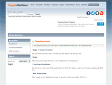 Tablet Screenshot of dev.simplemachines.org
